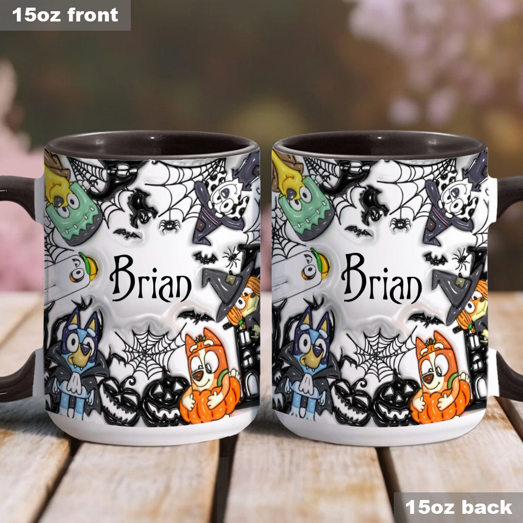 Happy Halloween - Personalized Accent Mug