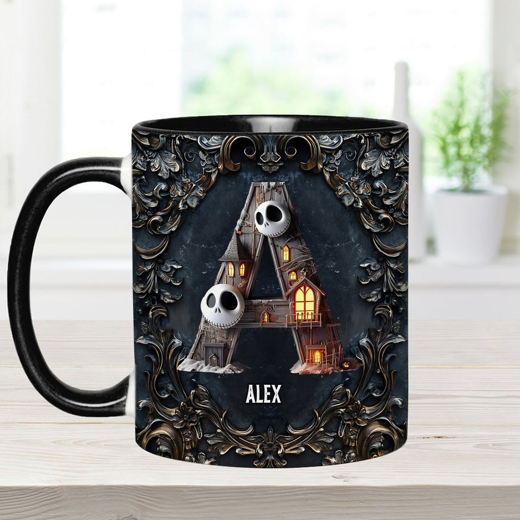 Nightmare Before Christmas - Personalized Nightmare Accent Mug