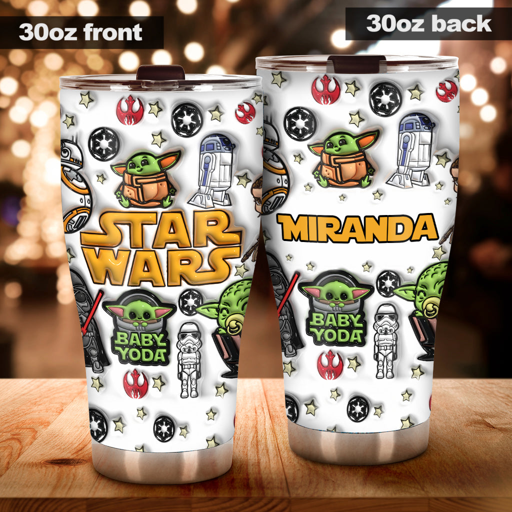The Galaxy Edge - Personalized The Force Tumbler