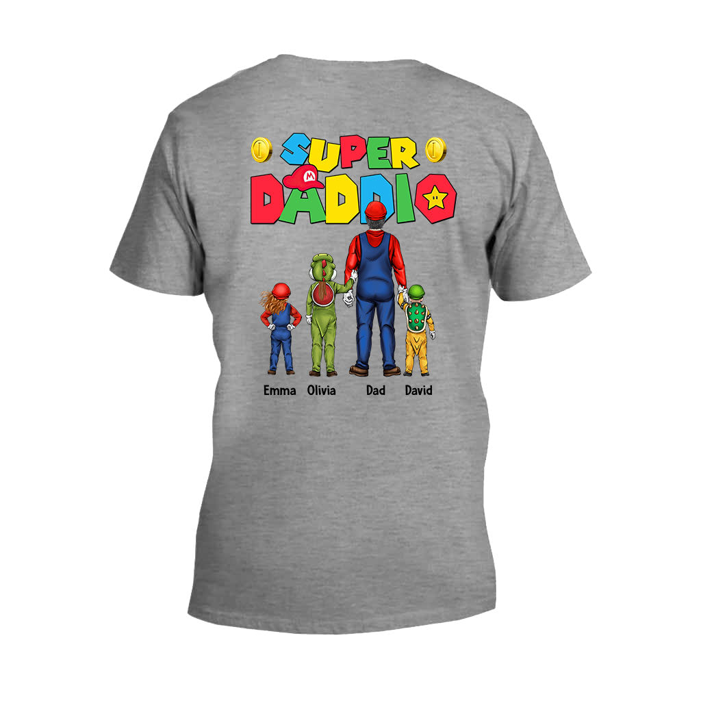 Super Daddio - Personalized Super Plumber T-shirt And Hoodie