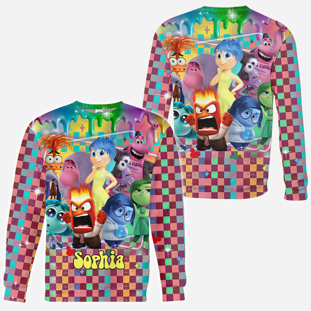 Today I Feel - Personalized Mouse All Over Shirt