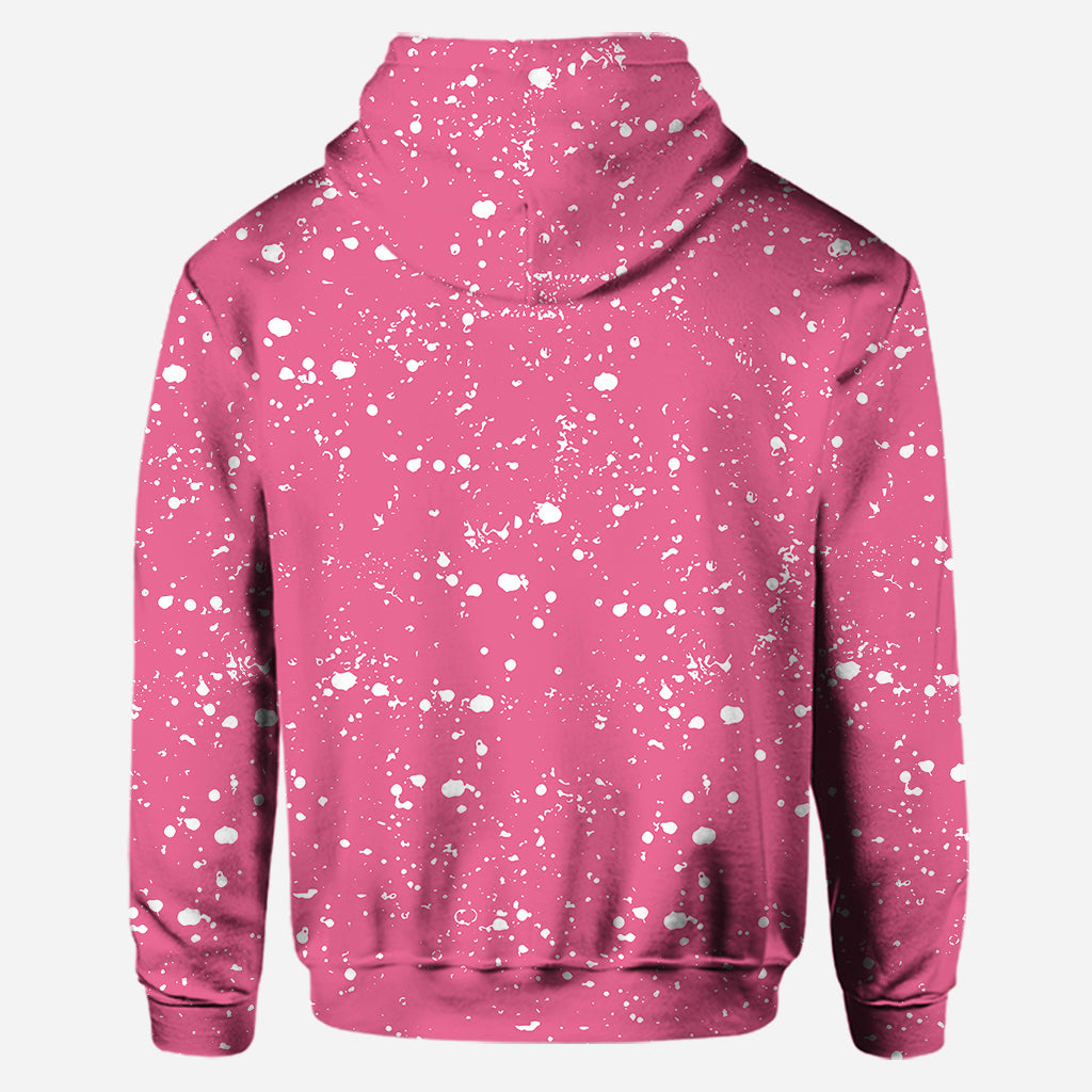 In October We Wear Pink - Personalized Breast Cancer Awareness Hoodie and Leggings