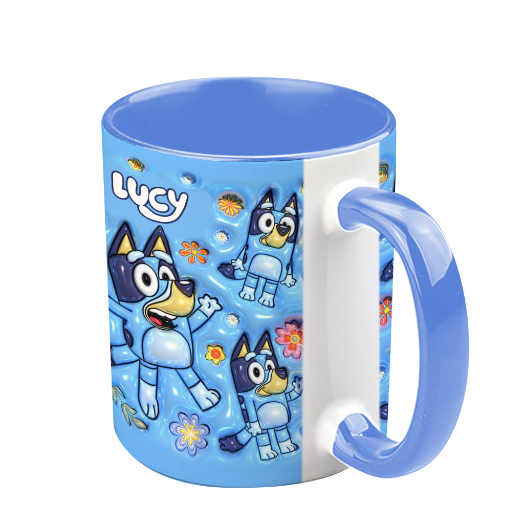 Cool Dog - Personalized Mouse Accent Mug