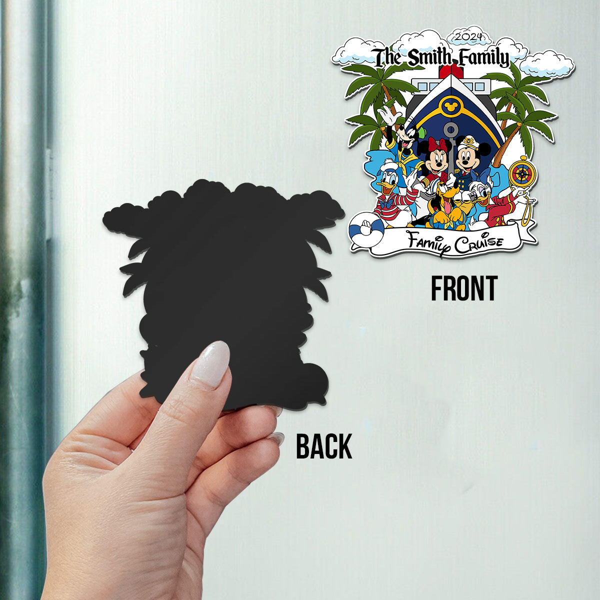 Family Cruise - Personalized Cruising Magnet