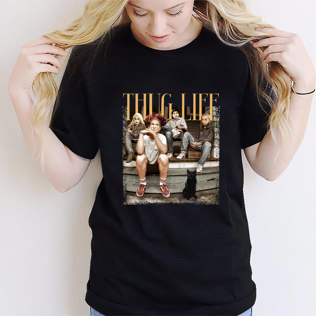 Thug Life Bad Witches - Personalized Three Witches T-shirt And Hoodie