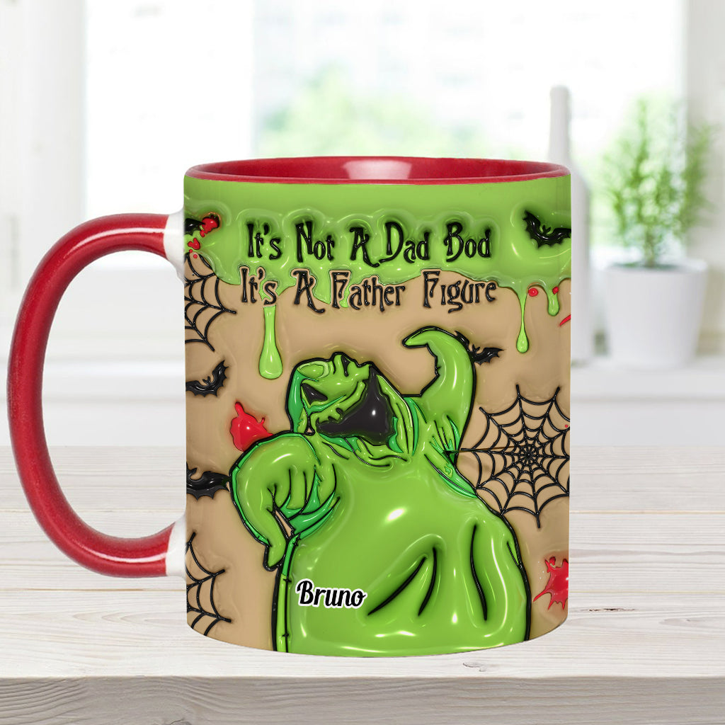 It's Not A Dad Bod It's A Father Figure - Personalized Nightmare Accent Mug
