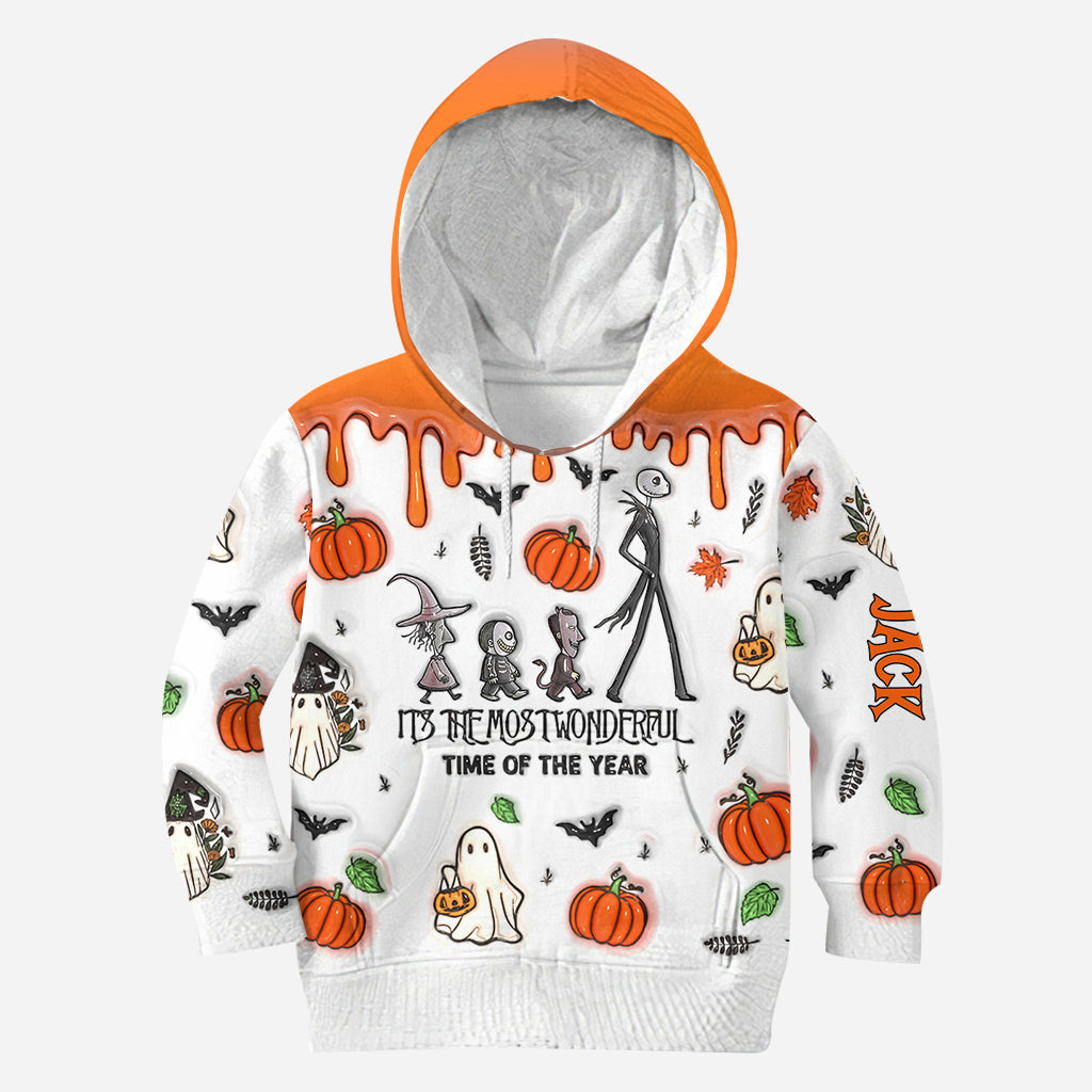 It's The Most Wonderful Time Pumpkin King - Personalized Nightmare All Over Shirt