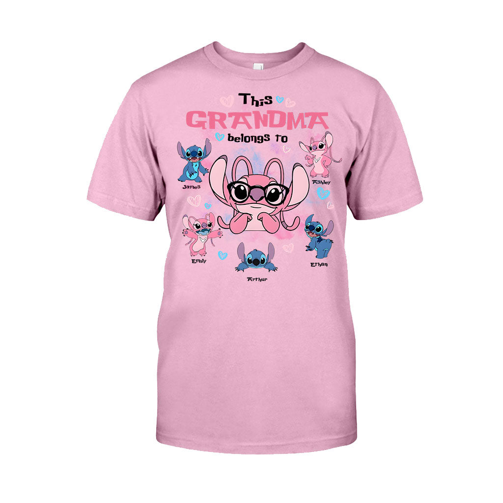 This Grandma Belongs To Custom Any Title - Personalized Mouse T-shirt And Hoodie