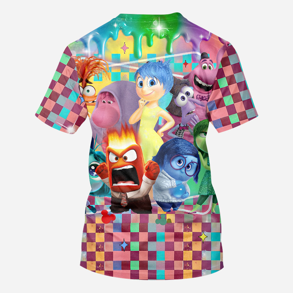 Today I Feel - Personalized Mouse All Over Shirt