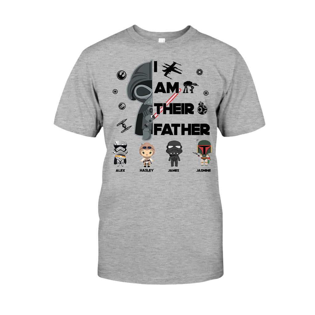 I Am Their Father - Personalized The Force T-shirt And Hoodie