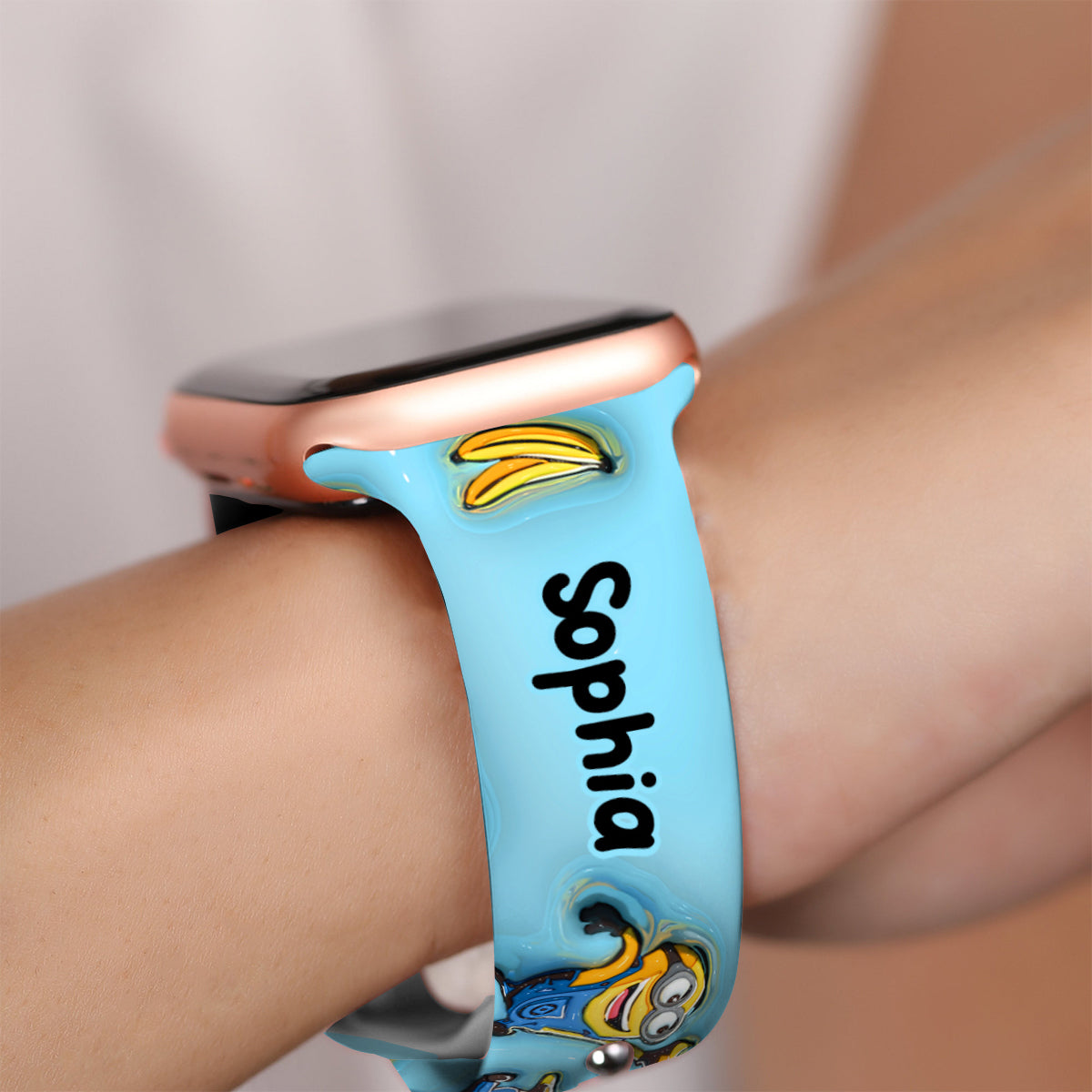 One In A Minion - Personalized Apple Watch Band