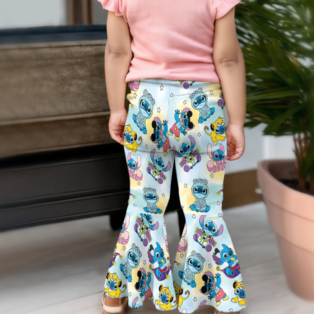 Cute Monsters - Ohana Kid Flare Leggings