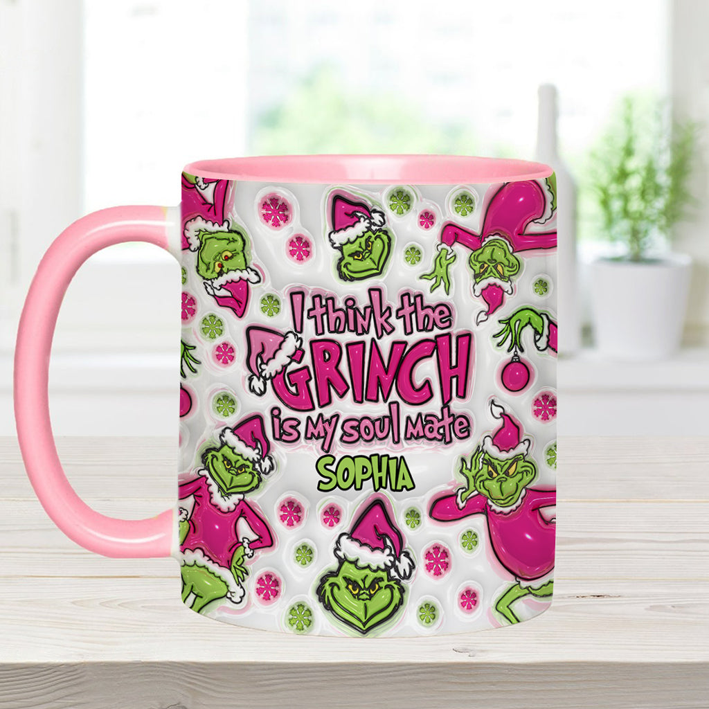 My Soul Mate - Personalized Stole Christmas Accent Mug