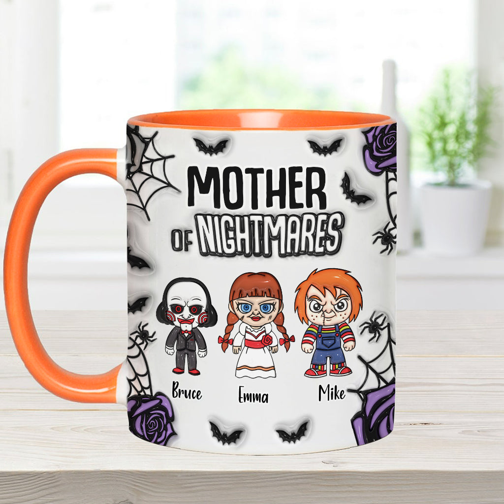 Mother Of Nightmares - Personalized Mother Accent Mug