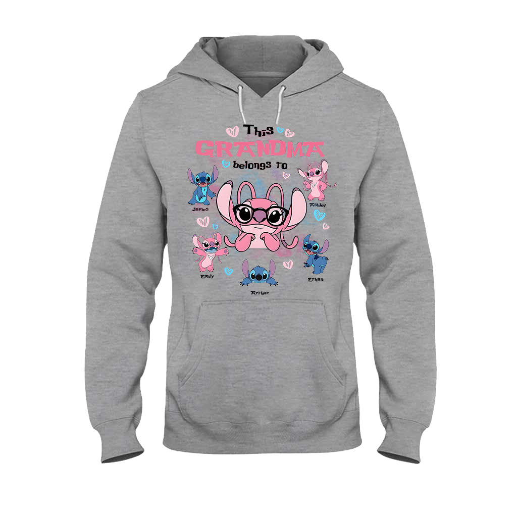 This Grandma Belongs To Custom Any Title - Personalized Mouse T-shirt And Hoodie