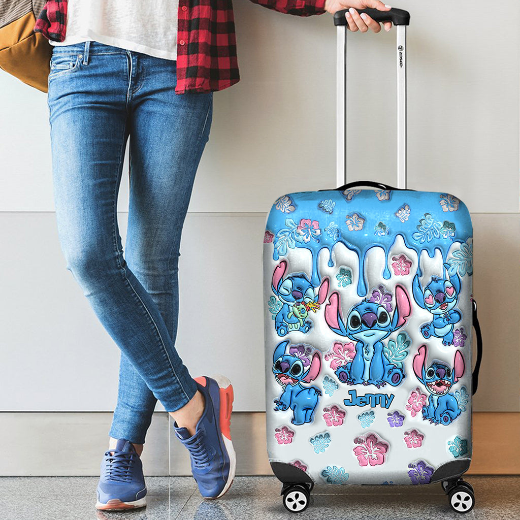 Ohana Means Family - Personalized Ohana Luggage Cover