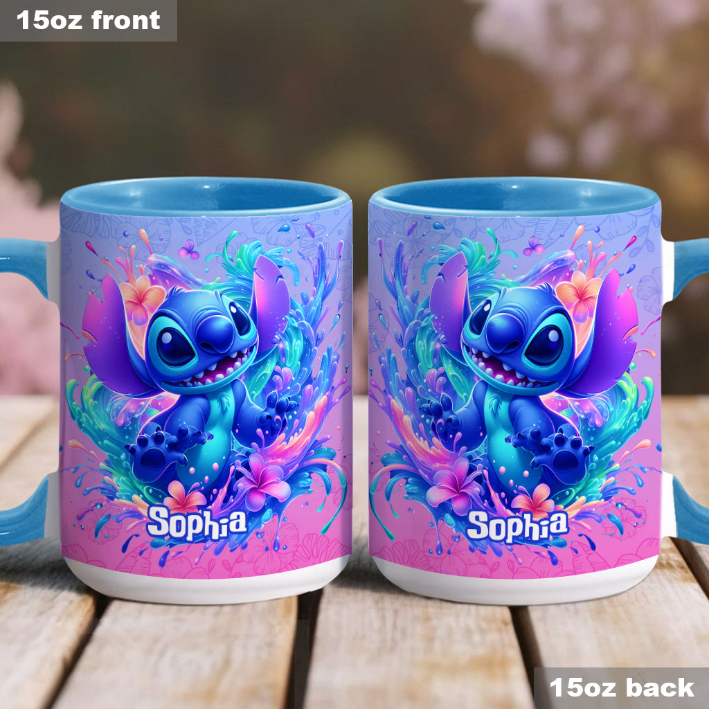 Ohana Means Family - Personalized Ohana Accent Mug