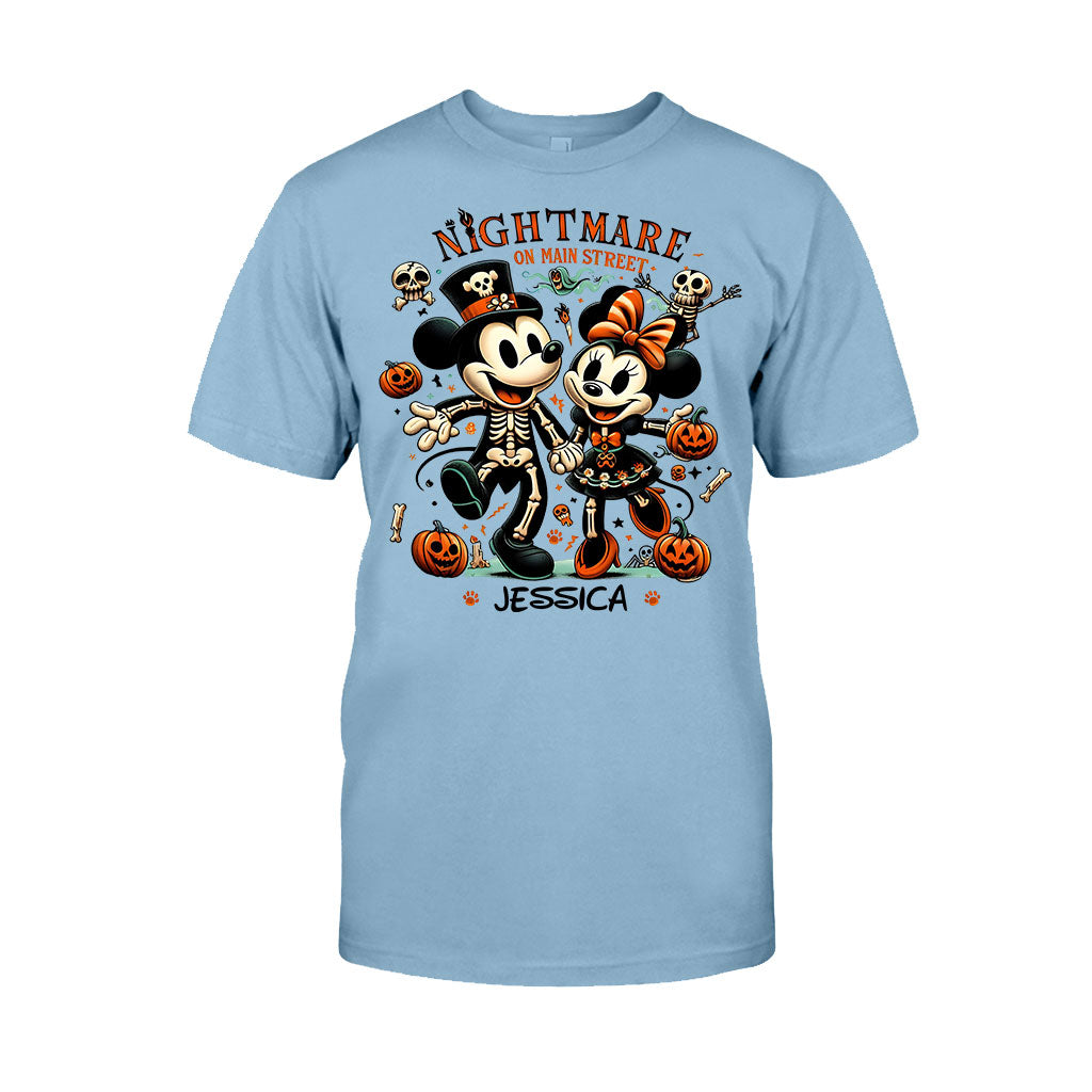 Nightmare On Main Street - Personalized Mouse T-shirt And Hoodie