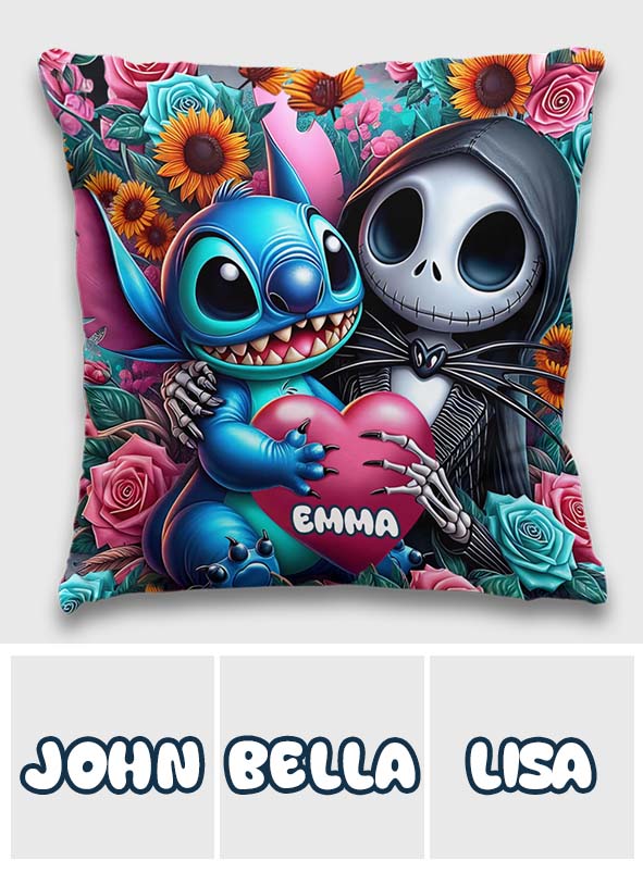 Friends - Personalized Nightmare Throw Pillow
