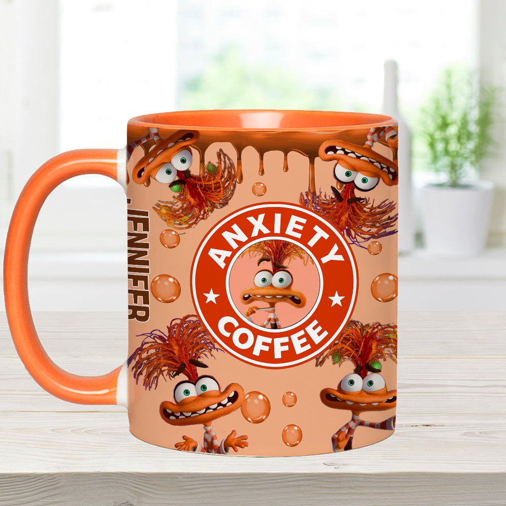 Emotional Coffee - Personalized Accent Mug
