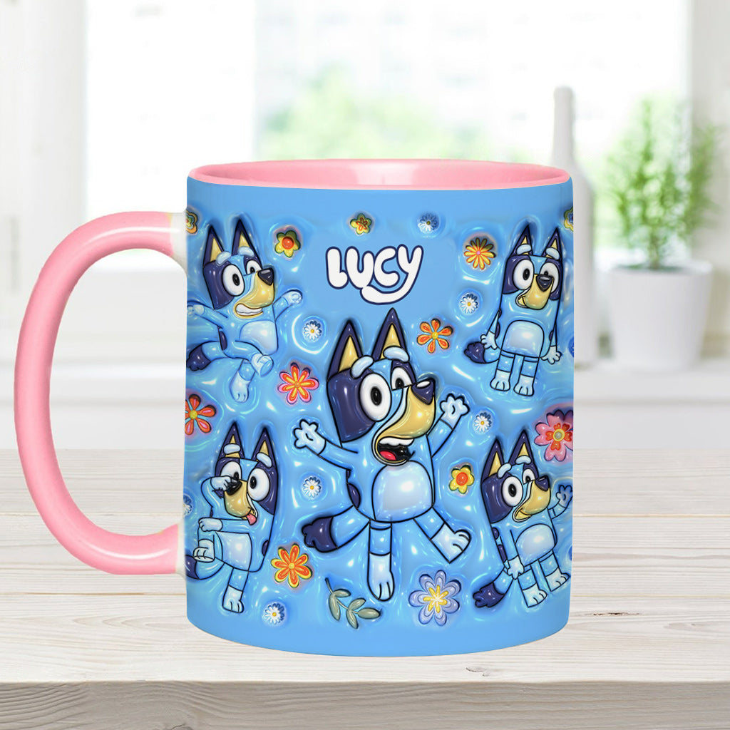 Cool Dog - Personalized Mouse Accent Mug