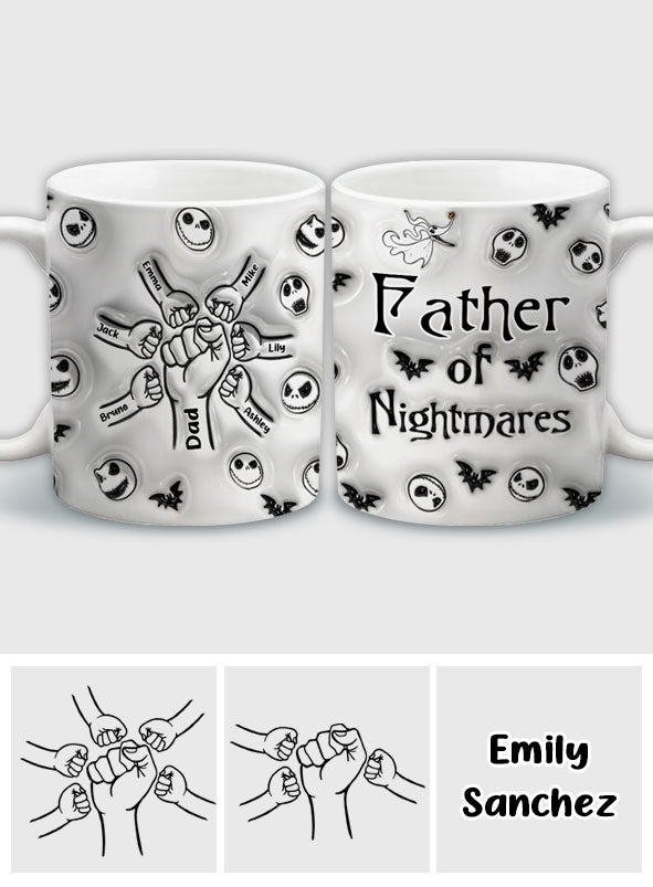 Father Mother Of Nightmares - Personalized Nightmare Mug