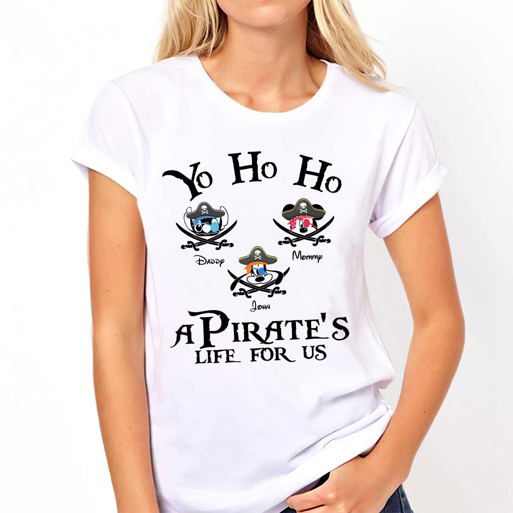 Yo Ho Ho Pirates Life For Us Family - Personalized Cruising T-shirt And Hoodie