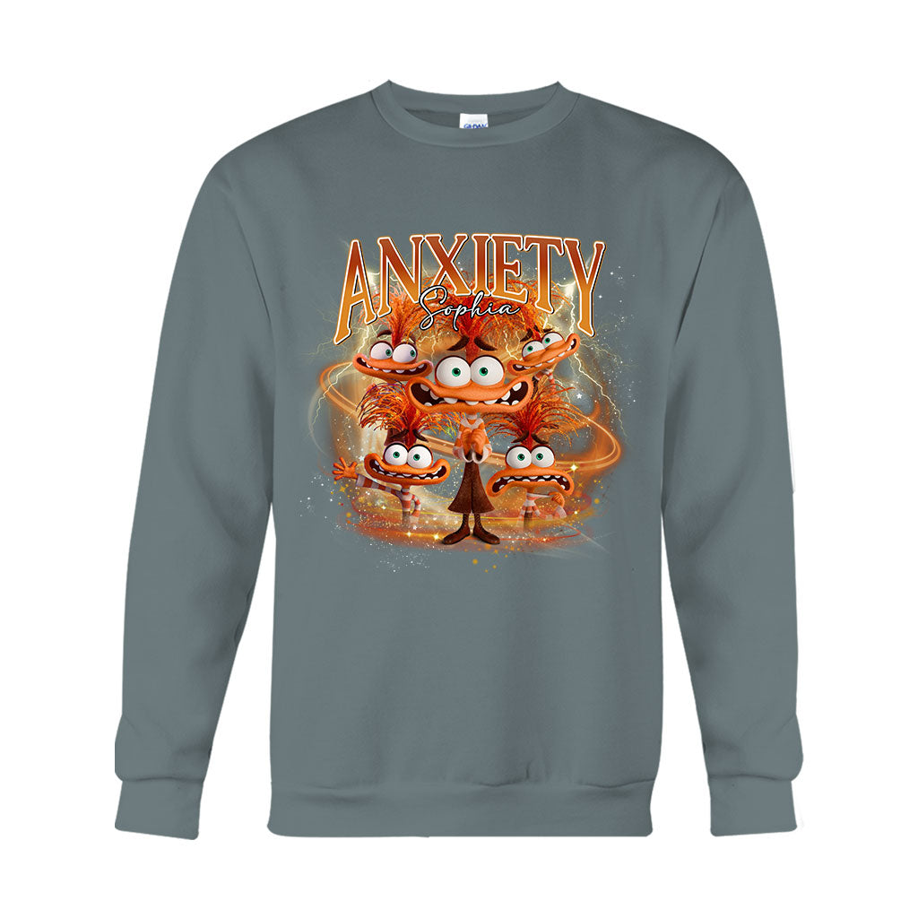 Vintage Bootleg Style Emotions - Personalized T-shirt And Hoodie