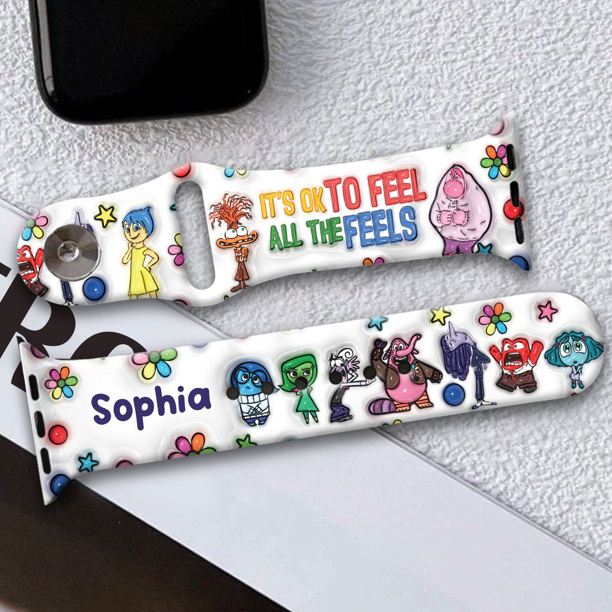 Whatever You Feel Is Valid - Personalized Apple Watch Band