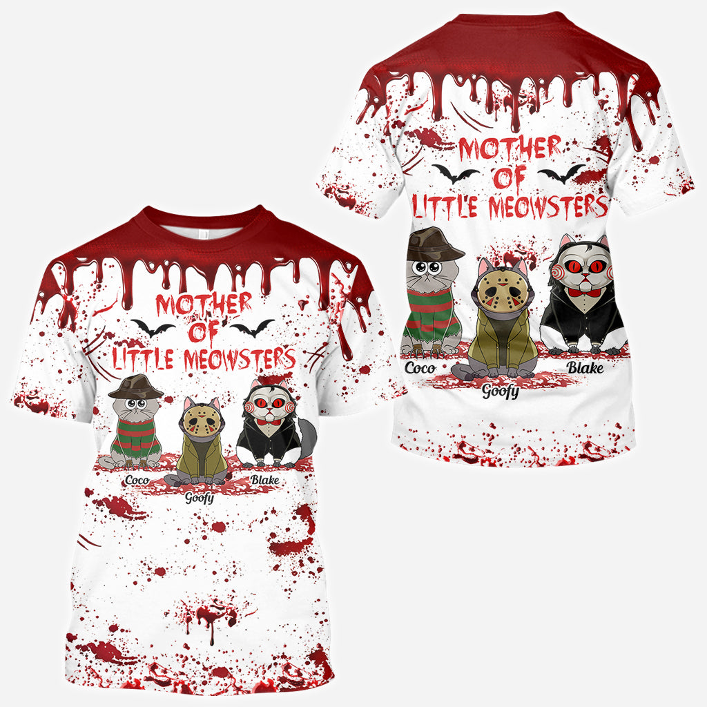 Mother Of Little Meowsters 
- Personalized Cat All Over Shirt