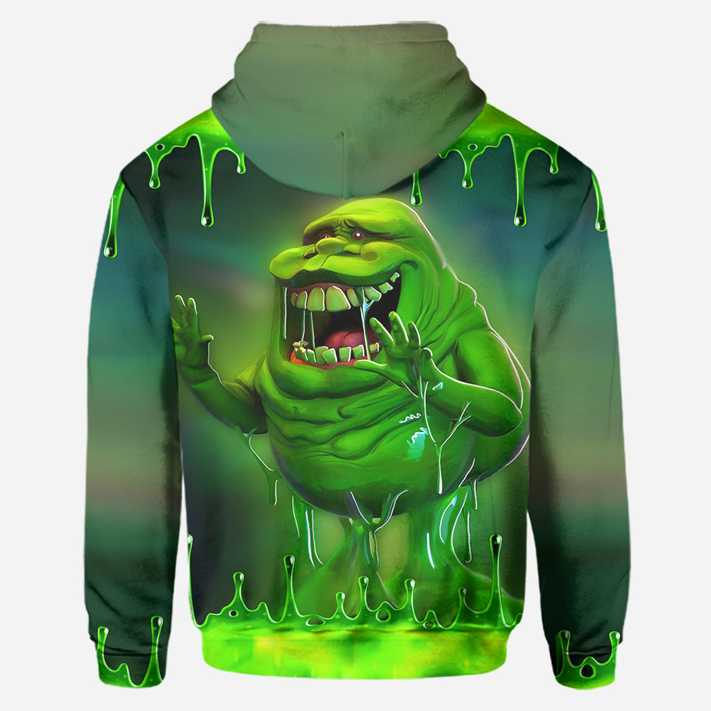 Green Ghost - Personalized Ghostbusters Hoodie and Leggings