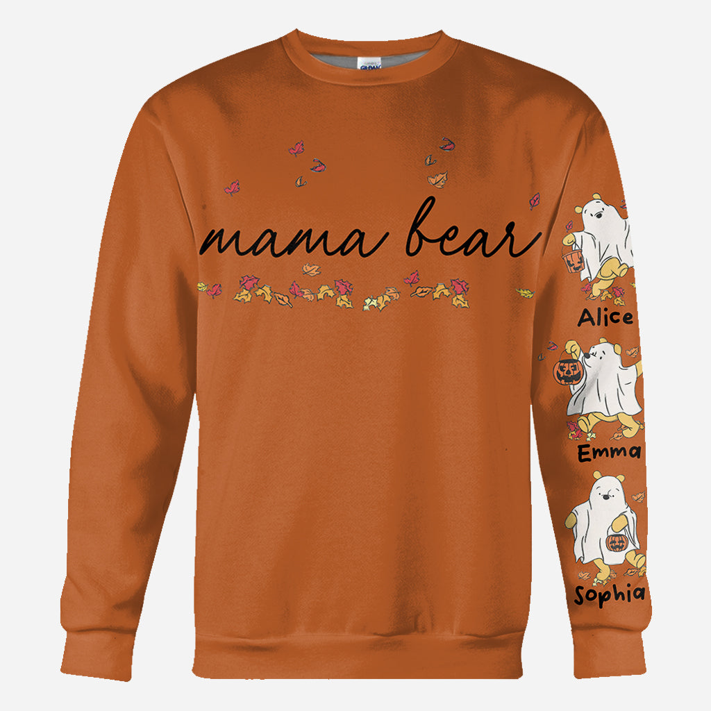 Mama Bear - Personalized Mouse All Over Shirt