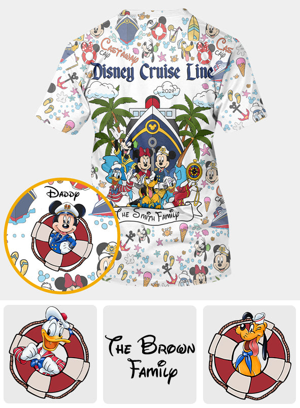 Family Cruise - Personalized Cruising All Over Shirt