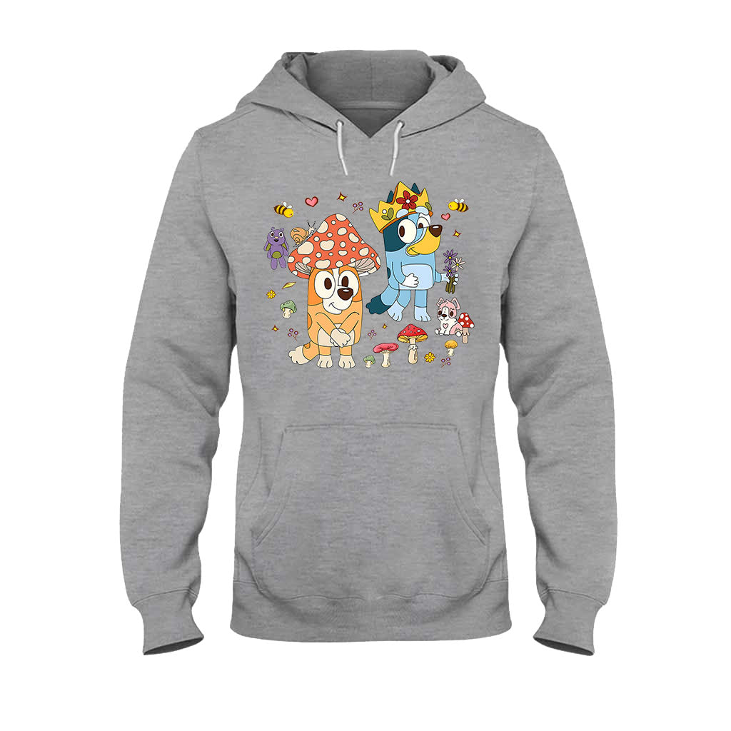 Mushroom Pattern - Mouse T-shirt And Hoodie