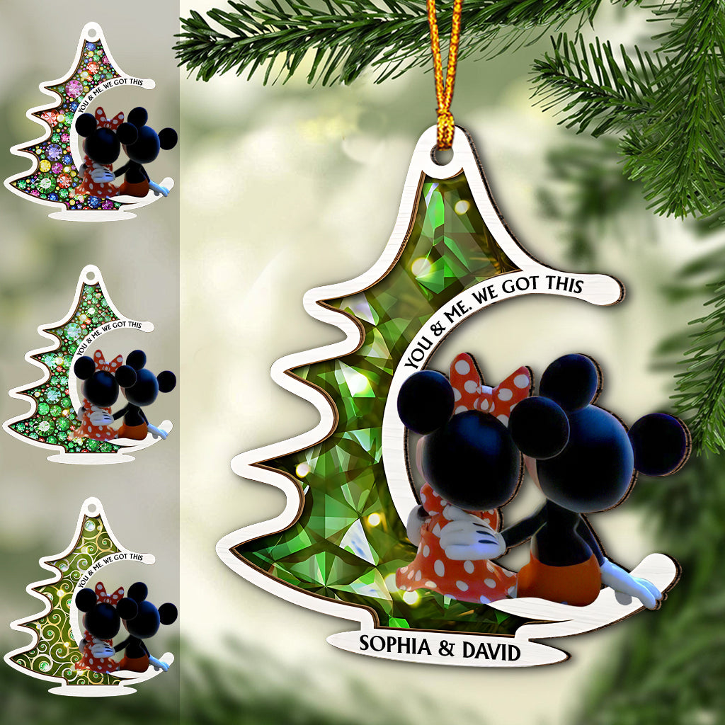 You & Me We Got This - Personalized Mouse Ornament