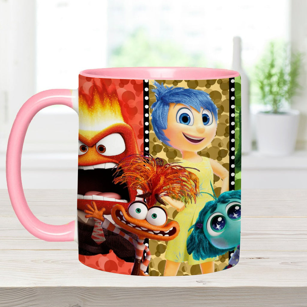 It's Ok To Feel All The Feels - Personalized Mouse Accent Mug