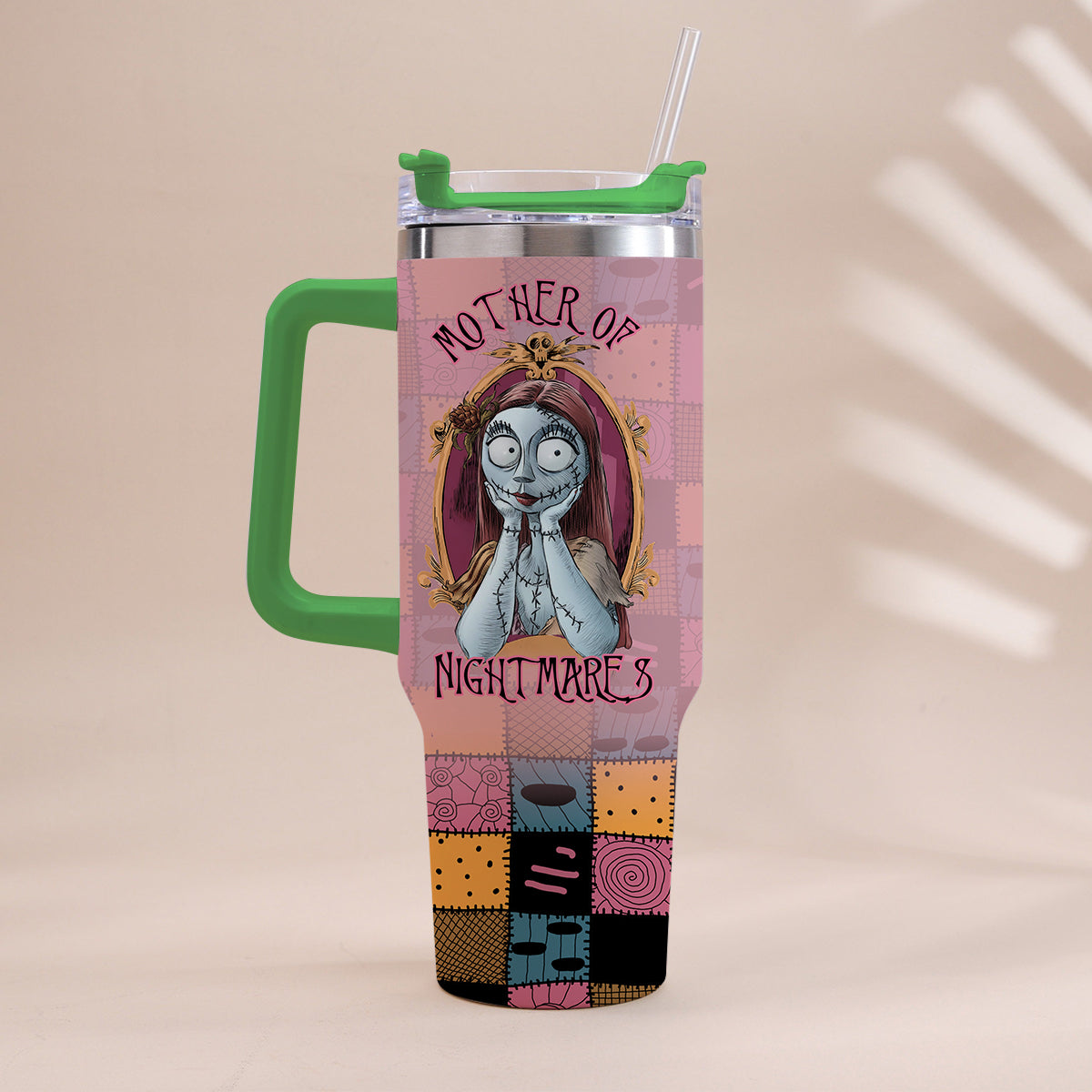 Mother Of Nightmares - Personalized Nightmare Tumbler With Handle