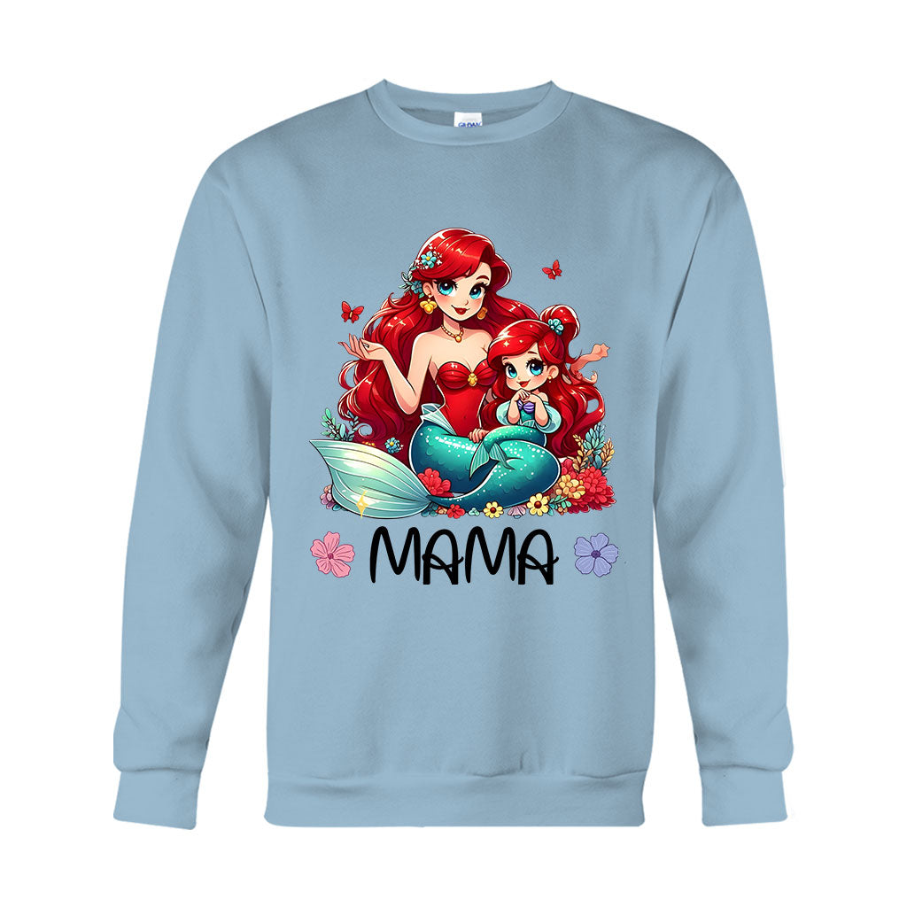 Chicano Royal Mother & Daughter - Personalized Mouse T-shirt And Hoodie