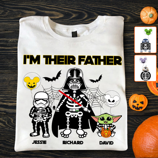 I'm Their Fathers - Personalized The Force T-shirt And Hoodie