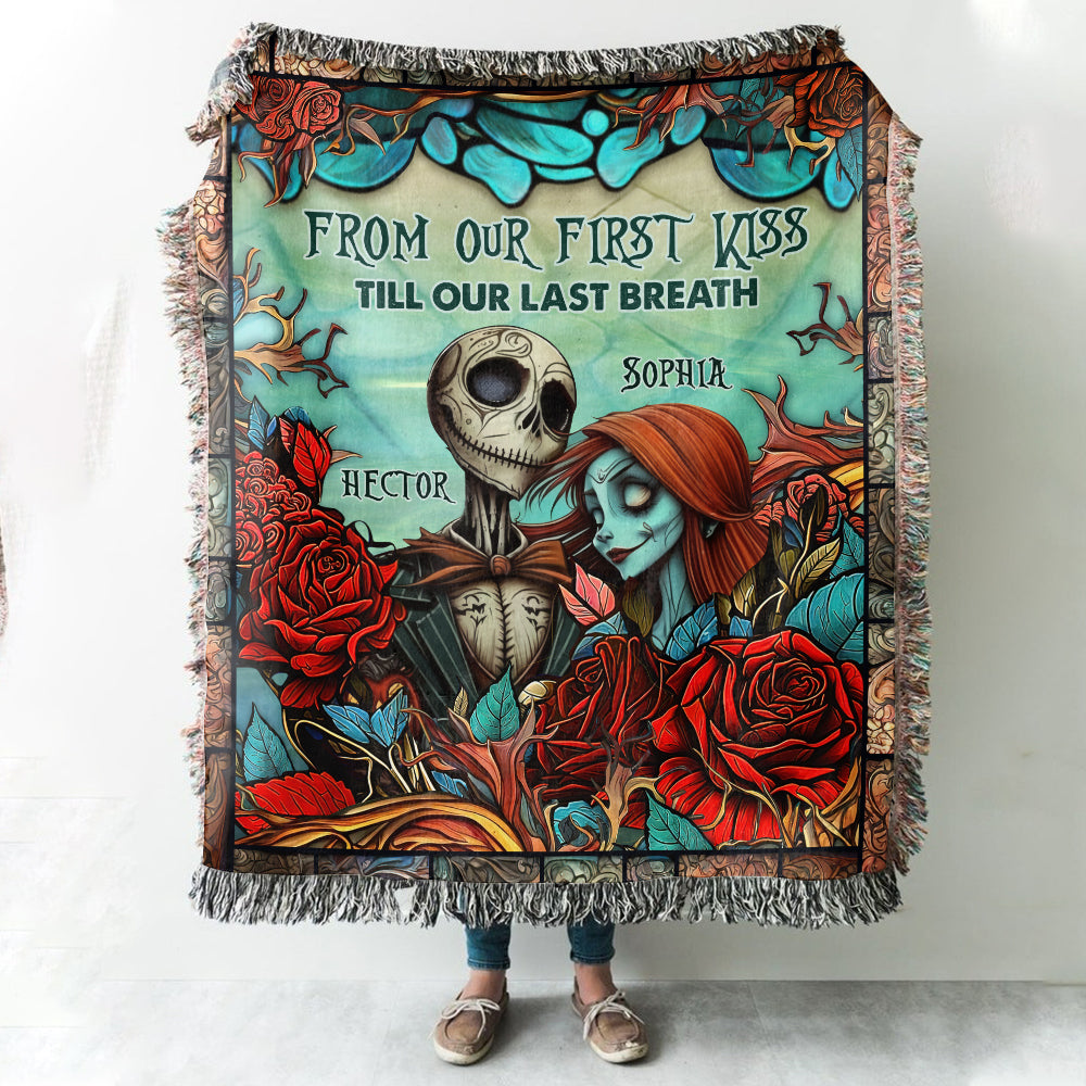 I See Your Scars - Personalized Nightmare Woven Blanket
