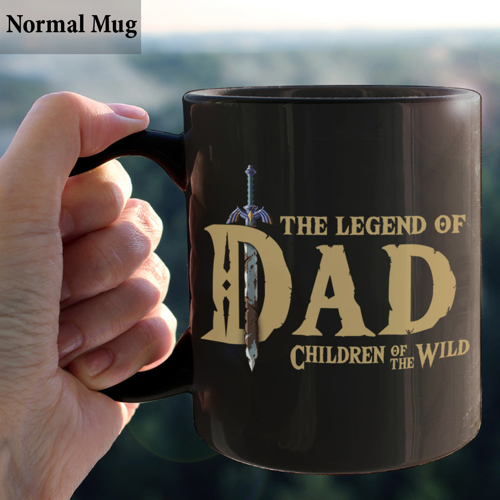 Dad The Legend Of Dad Any Title - Personalized The Adventurer Mug