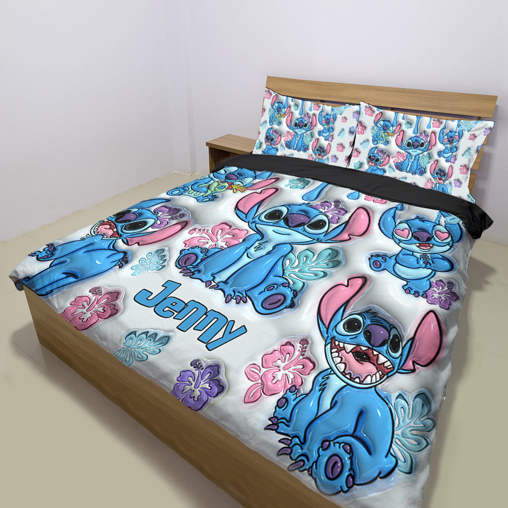Ohana Means Family - Personalized Ohana Bedding Set