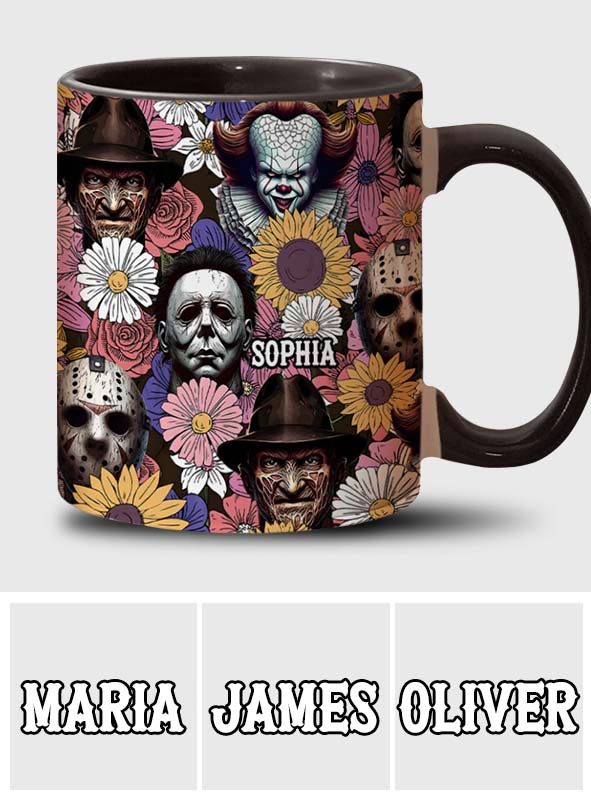 Horror Friends - Personalized Accent Mug