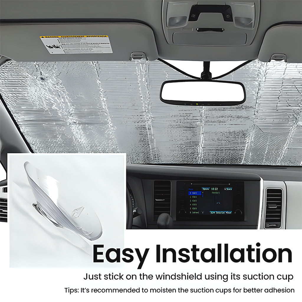 Get In, Sit Down, Shut Up, Hold On - Car Sunshade