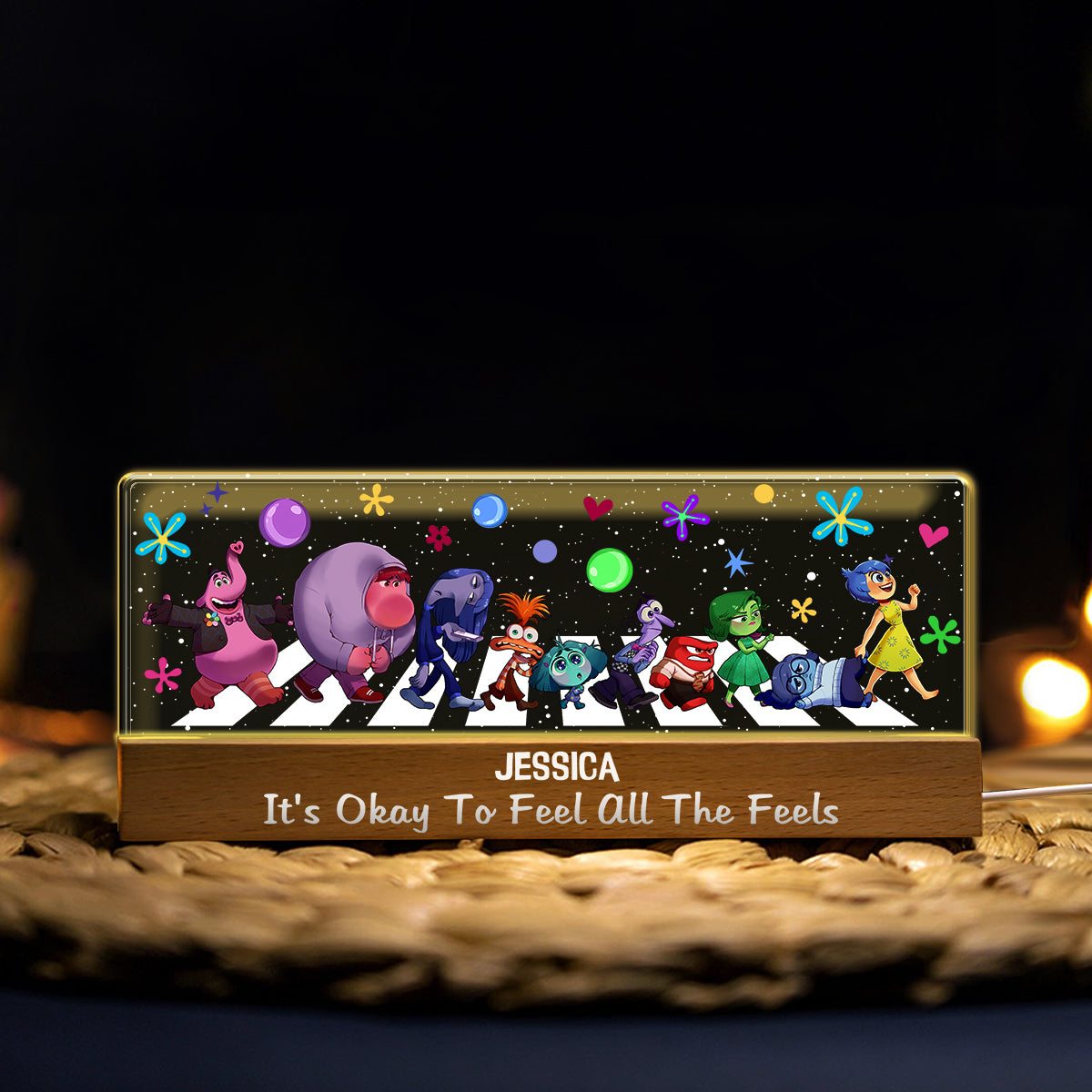 All The Feels - Personalized Custom LED Night Light