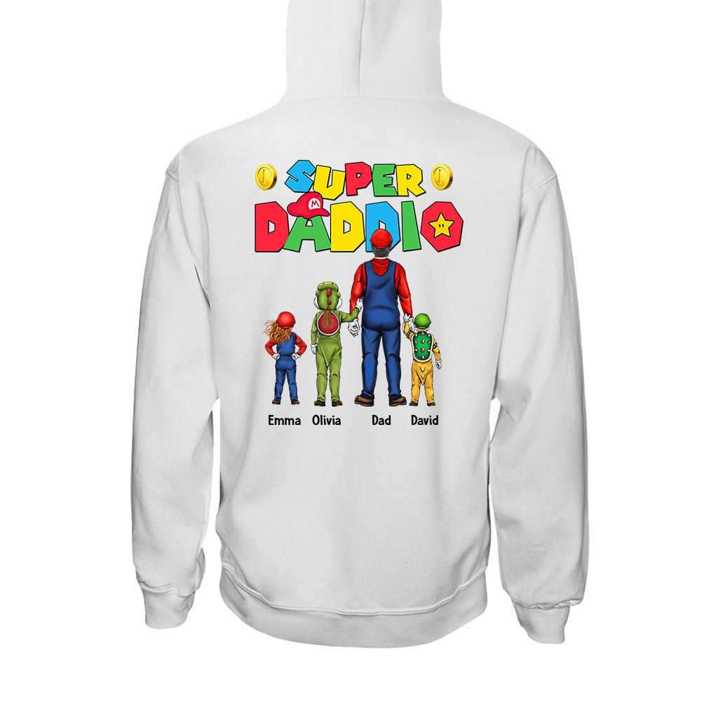 Super Daddio - Personalized Super Plumber T-shirt And Hoodie