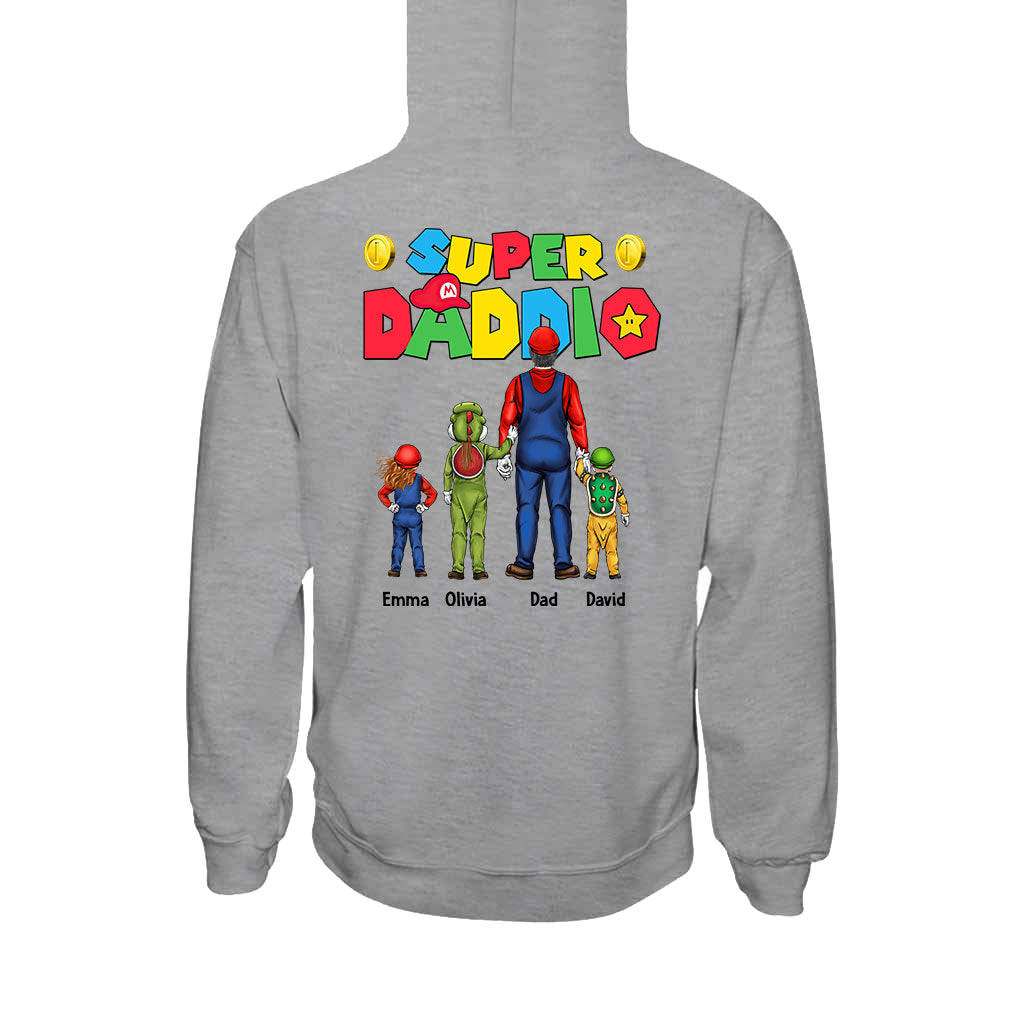 Super Daddio - Personalized Super Plumber T-shirt And Hoodie