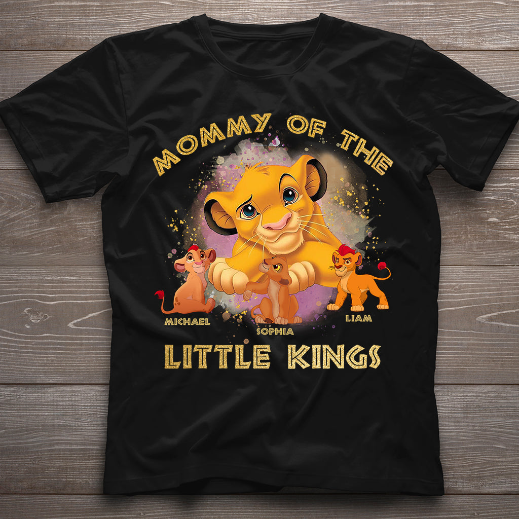Mommy Of The Little Kings - Personalized Mouse T-shirt And Hoodie