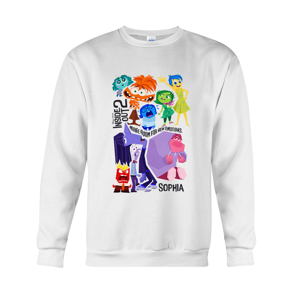 Make Room For New Emotions - Personalized T-shirt And Hoodie