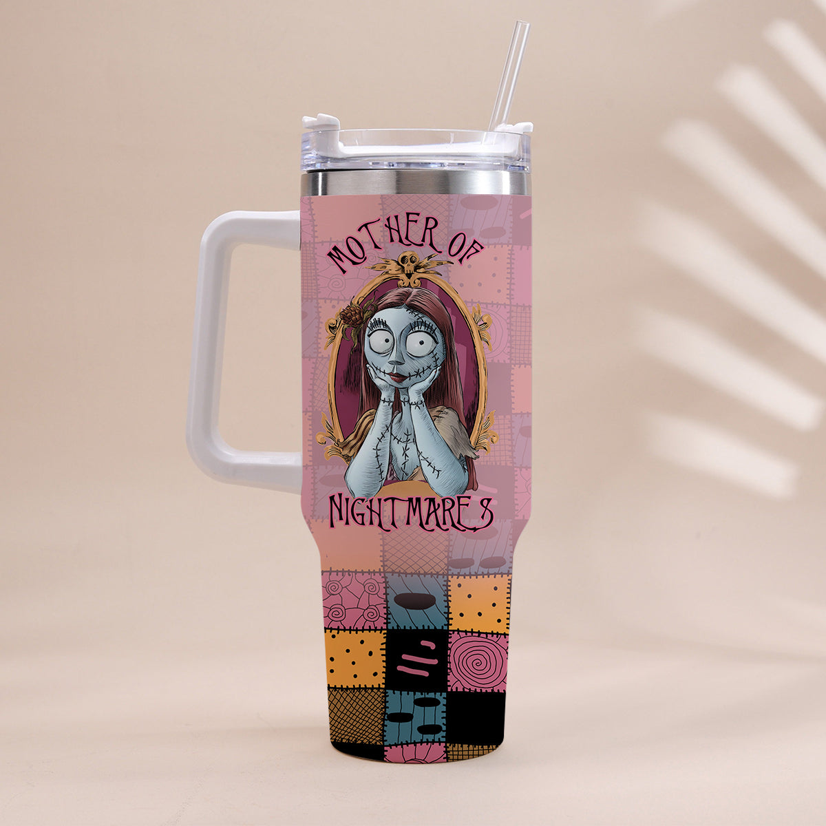 Mother Of Nightmares - Personalized Nightmare Tumbler With Handle